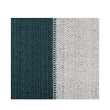 FCXBQ Ombreggiatura Protezione Rete Mesh Poliestere Isolamento Termico Crema Solare Succulente Balcone Pieghevole Ombreggiamento Esterno 85% (Colore: Verde, Dimensioni: 2x2,4 m)