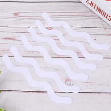 Yardwe 12Pcs Adesivi Antiscivolo per Bagno Impronte Autoadesive per Vasca da Bagno a Forma di Battistrada per Bagno Doccia Strisce Decalcomanie per Il Ristorante di Casa