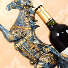 LHQ-HQ Bottiglia di Vino Wine Rack Rack Domestica Wine Rack Soggiorno Horse Wine Car Bottle Rack Creativo Decorazione della Resina Ornamenti