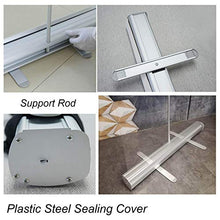 KMILE Schermo di Protezione da Terra starnuto per Pavimenti Roll Up Banner Banner Stands Isolation Barrier Shield Protettivo per caffè, Negozi al Dettaglio, cassiere, Receptionist