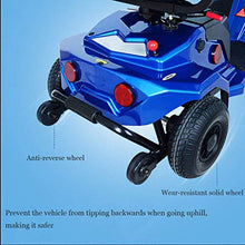 Accessori per la casa Anziani Disabili Scooter motorizzato per disabili Sedia a rotelle elettrica intelligente Sedia a rotelle a quattro ruote Pieghevole staccabile a lungo raggio Scooter da viaggi