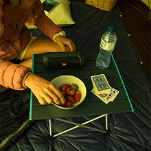 N / B Tavolo, Tavolo in Alluminio, Tavolo da Picnic Pieghevole, Impermeabile, Resistente, Facile da Pulire, Pieghevole, Adatto per Campeggio e Guida