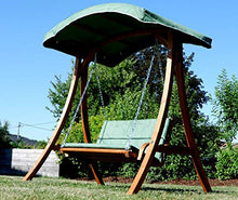 SAS Progettazione Dondolo Giardino Altalena Amaca Modello di larice di Legno Modello: Rio-Verde di AS-S