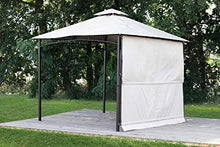 greemotion Nashville Gazebo da Giardino, Beige, ca. 300 x 275 x 300 cm