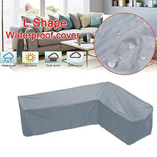 Copridivano componibile per esterni per impieghi gravosi 300x300x90cm, Copridivano componibile per patio 600D impermeabile al 100%, Anti-sbiadimento, Anti-UV, Copertura per mobili da giardino a f