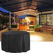 Fodere per mobili da giardino 230X110cm, Telo da giardino rotondo e fodera per set di sedie, Telo da esterno impermeabile, Anti-vento, resistente alla pioggia, alla polvere e alla neve, per sedie