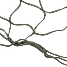 Zhouba Deep Green nylon amaca Hanging mesh Sleeping Bed Swing all' aperto campeggio viaggio, Army Green, Taglia unica