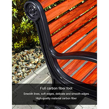 household products Panchine da Esterno, panchine in Legno plastica Fibra di Carbonio con schienali, panchine Portico mobili da Esterno, Possono ospitare 2-3 Persone