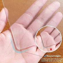 EUUHJK Tappetino da scrivania Trasparente, in PVC, Antiscivolo, Impermeabile, Resistente al Calore, Liscio, per Mouse (Color : Transparent-1.0mm, Size : 30 * 70cm)