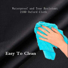 Caredy Fodera per Mobile, copriletto Pieghevole Portatile Nero Fodera Protettiva Antipolvere per mobili Copridivano Coprivande per Esterni per Uso Esterno(85 * 33 * 107 Centimetri)