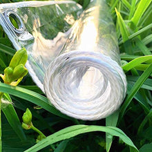 Telo Trasparente con Occhielli, PVC trasparente panno impermeabile incatramata, 0,35 millimetri trasparente antipolvere antipioggia incatramata, Copertina Outdoor Gazebo di protezione a terra