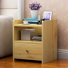 Comodino Legno Comodino impilabile Laterale End Comodino for la casa da Letto Ufficio Universitaria Nightstand Accessori mobili Camera da Letto