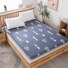 LXSHMF Compert Tatami Materasso Futon,Spesso Pavimento Materassino,Giapponese Futon Materasso Pad Portatile Tatami Mat,Trapuntato Materasso Topper per Dormitorio per Studenti K 90x200cm(35x79inch)