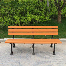 ZXF- Sedia da Giardino per Esterni, Poltrona per Panchine, Piedini in Alluminio Pressofuso A Prova di umidità, Panchina da Giardino per Il Tempo Libero in Legno di Plastica, per Cortile, Portici