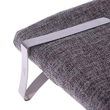 Lunji, clip per tovaglia, 4 pezzi, in acciaio inox, per interni ed esterni