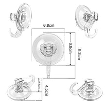 Ulinek 4 Pezzi Multiuso Gancio a Ventosa Forte per Cucina Bagno Senza Chiodo Ganci Ventosa Super Resistenti per Porte Parete Bagno Casa Portasciugamani Accappatoio Vetro, Trasparenti