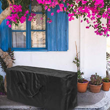 IMIKEYA Fodera per Mobili da Giardino Fodera per Cuscino da Giardino Impermeabile Fodera per Mobili con Manici Fodera per Divano Tavolo da Esterno Lavabile Antivento