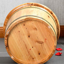 YLL Canna per pediluvio Cedar pediluvio - Piedi ammollo Secchio, Robusto Legno barile for Spa, Massaggi, Sauna (36 cm di Altezza)