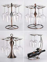 Controsoffitto Portabicchieri Da Vino Storage Gambo Da Tavolo Per La Cucina Bar Wobble Libero Vino Cremagliera Di Vetro Metallo Cremagliera Del Vino Freestanding Cremagliera Del Bicchiere Di Vino