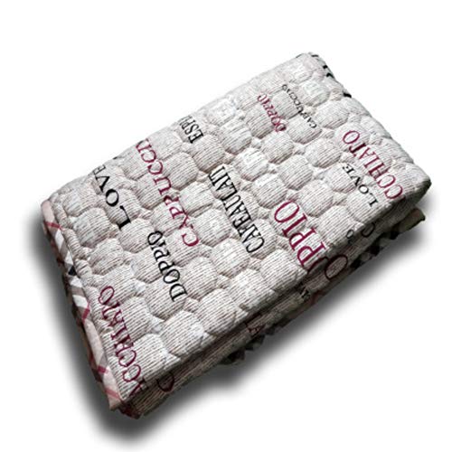 Nileco Coprimaterasso Trapuntato Copertura, Tatami Materasso da Terra Portatile Materasso Futon Dormire Coprimaterasso Lavabile Home,dormitorio Studentesco-e King