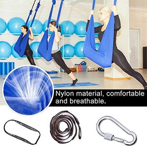 LICHUXIN - Amaca sensoriale per bambini con esigenze speciali per attività fisiche indoor swing regolabile per integrazione sensoriale (colore blu, dimensioni: 100 x 280 cm)