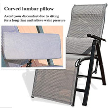 Zero Gravity Lounge Sedia Reclinabile Regolabile per Spiaggia da Esterno Piscina Piscina Pranzo Pranzo Sedia Lazy Sedia Camping Chair