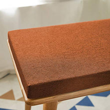 Waigg Kii - Cuscino per panca da giardino, 100/120/150 cm, antiscivolo, 2 3 posti, per interni ed esterni, per sala da pranzo a casa (marrone scuro, 90 x 40 x 3 cm)