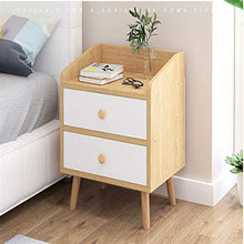 FEANG Nordico Comodino Comodino Comodino con cassettiera Bin Mini ripiano Comodino Armadio mobili per Camera da Letto e Soggiorno