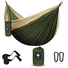 Amaca da Campeggio Giardino, Massima Portatile Nylon da Paracadute per Trekking all'aperto Amaca da Viaggio Esterno Amaca da Giardino Sospesa Interni Capacità di Carico 450lb