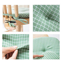 HYLX Cuscino Sedile, Cuscino Sedia, Cuscino Sgabello Rotondo, Cuscino Sedia Floreale Antiscivolo in Cotone Spesso, per Giardino, terrazza Esterna