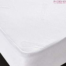 My Lovely Bed - Coprimaterasso Termoregolatore Coolmax - Matrimoniale XXL (180x200 cm) - Traspirante e Assorbente - Lavabile - Adatto ai King Size