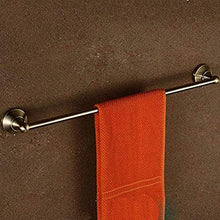 JKCKHA Northern Europe. Scaffale Bagno Bar Bar Rack Appendiabiti Singolo Rack Superficie placcata in Acciaio Forato 65 Centimetri di Montaggio