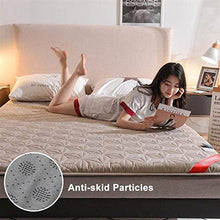 In stile giapponese cotone imbottito pieghevole Piano materasso futon tatami portatile leggero e morbido antiscivolo singole e doppie uso domestico Pads di protezione for lungo sonno e non Collapse
