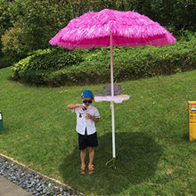 Ombrellone di Simulazione All'aperto, Ombrellone di Paglia di Simulazione, Ombrellone di Simulazione del Colore, Ombrellone da Giardino con Dispositivo di Inclinazione, Ombrellone Hawaiano