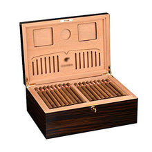 WangQ Scatola di sigari, Scatola di sigari Humidor per sigari in Legno di Cedro Spagnolo Umidificatore per sigari a umidità costante humidor (Color : A)