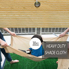 JH1 Rete ombreggiante Schermo Parasole Esterna 90% per L'Estate, Backyard Piscina Sun Mesh Ombra in Polietilene Tessuto con Bordi E Occhielli (Size : 3×4m)