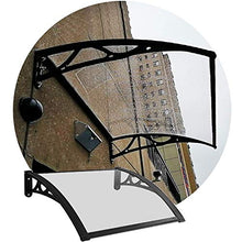 YJKDM Tenda da Sole per Porte e finestre, tettuccio Parasole UV per terrazzo Esterno, Tenda Antipioggia silenziosa Multifunzione, 6 Misure
