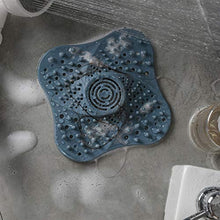 Huante - Tappo per lavandino da cucina, 3 pezzi, per lavandino, lavabo, per lavabo, lavabo, colore: blu