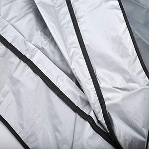 NITRIP Coprisedile da Altalena, Fodera in Tessuto Oxford Antipolvere, Accessorio da Esterno Impermeabile per Cortile Esterno(Gray)
