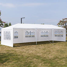 Lsooyys - Gazebo a baldacchino, 3 m x 3 m, completamente impermeabile, resistente per feste in giardino, eventi all'aperto, colore: bianco (5 pezzi di stoffa)