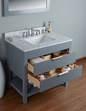 RUBEZA - Vanità da bagno Symyrna 900 mm, colore: Bianco