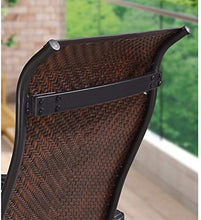 YEXINTMF Sdraio Imbottito gravità Zero Lounge Chair Patio Pieghevole, Ampliata Bold Piazza Il Doppio Tubo di Pranzo