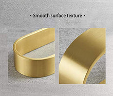 WXXT Portasciugamani da Bagno a Parete,Porta Asciugamani Bagno,portasciugamani da Bagno unipolare,mensola da Bagno,Porta Asciugamani ad Asta,Porta Asciugamani Bagno Adesivo（30cm,40cm,50cm,60cm） d'oro
