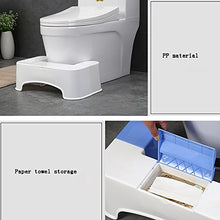 MGMDIAN Sgabello poggiapiedi | Sgabello Tozzo Tozzo dello Sgabello Tozzo dello Sgabello da Tozzo delle Donne Incinte Bambini ottomano Adulto Accessori da Bagno (Color : B)