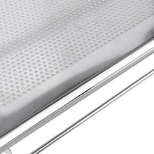 DREAMADE Portasciugamani da Parete per Il Bagno Mensola Scaffale a 2 Ripiani da Bagno 45x25,5x55cm
