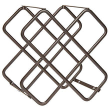 mDesign Set da 2 Portabottiglie in metallo – Bellissimo scaffale per bottiglie di vino per 10 bottiglie in totale – Organizer in metallo da appoggio per bottiglie di vino e altro – bronzo