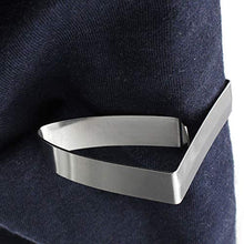 YOFASEN Tovaglia da Clip in Acciaio Inossidabile - Gadget Fermatovaglia Clip da Tovaglie per Outdoor Picnic Party, Argento, 12 Pezzi, 5 * 4.3cm