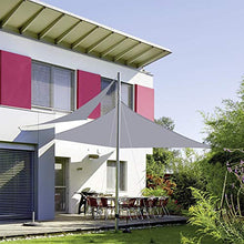 Lanbent Vele Parasole Impermeabile Triangolare, 95% Protezione Raggi UV per Posto Auto Coperto e Pergola, per Esterno, Giardino, Terrazza e Campeggio Tenda Parasole