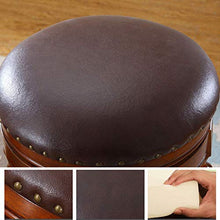 WSDSX Sedia per Sala da Pranzo, braccioli, seggiolone, Sgabello Sgabello da Bar Girevole in Legno Premium American Retro Imbottito, 68Cm, 68Cm