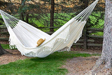 Vivere BRAZ400 Amaca Brasiliana, Cotone Deluxe Naturale, 240 x 160 cm, Doppia